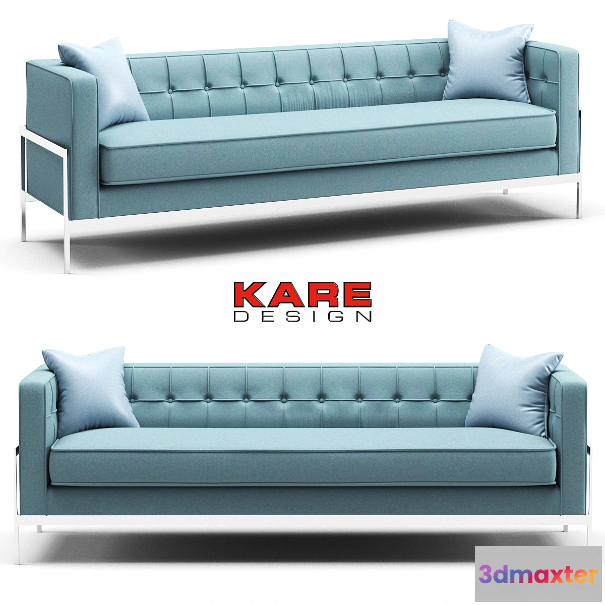 1468032 - Kare Sofa Loft 3-Seater 3D Max