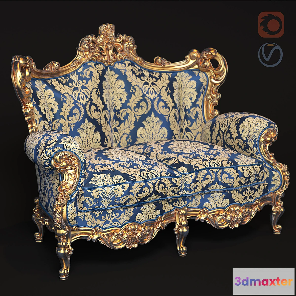 1468066 - Classic sofa Varie 3D Max