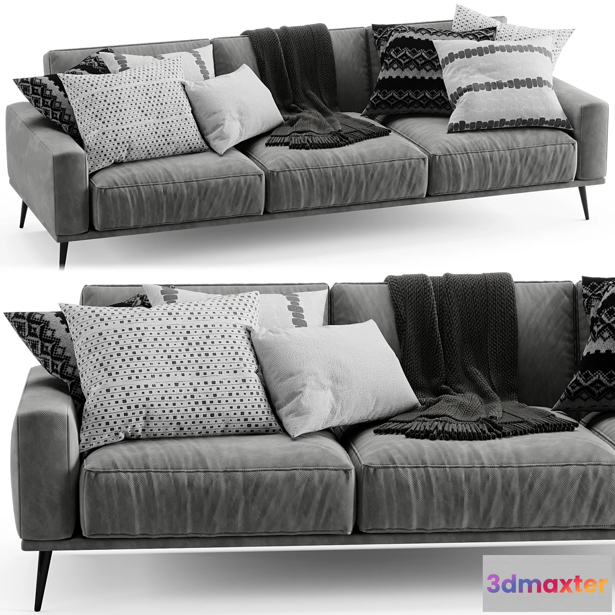 1468642 - Bococncept Carlton sofa 3D Max