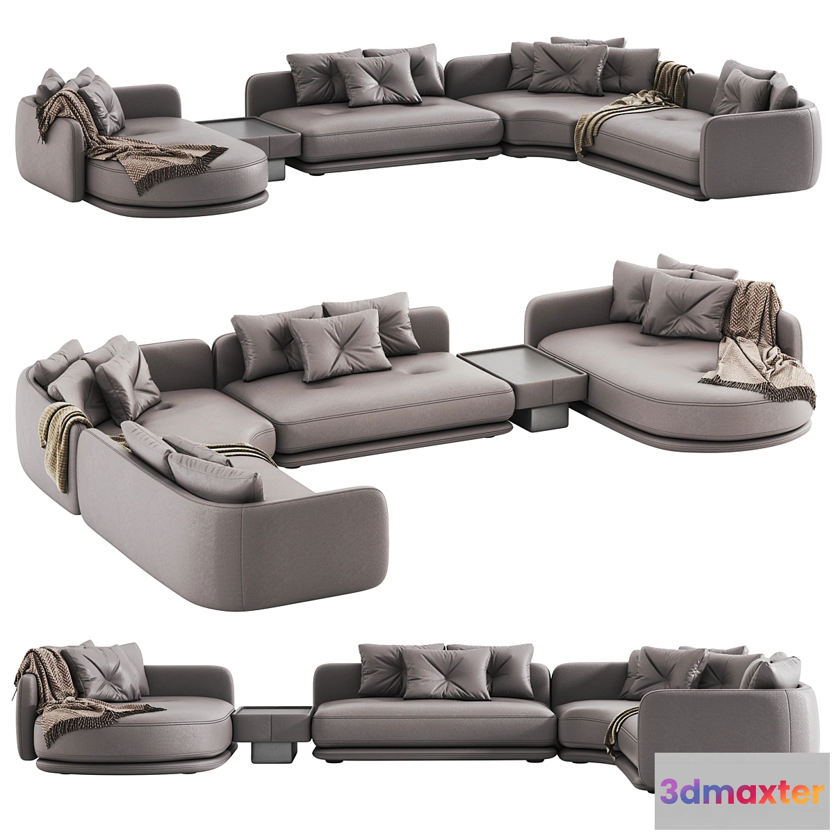 1469152 - Luzaro Rage Sectional Sofa 3D Max