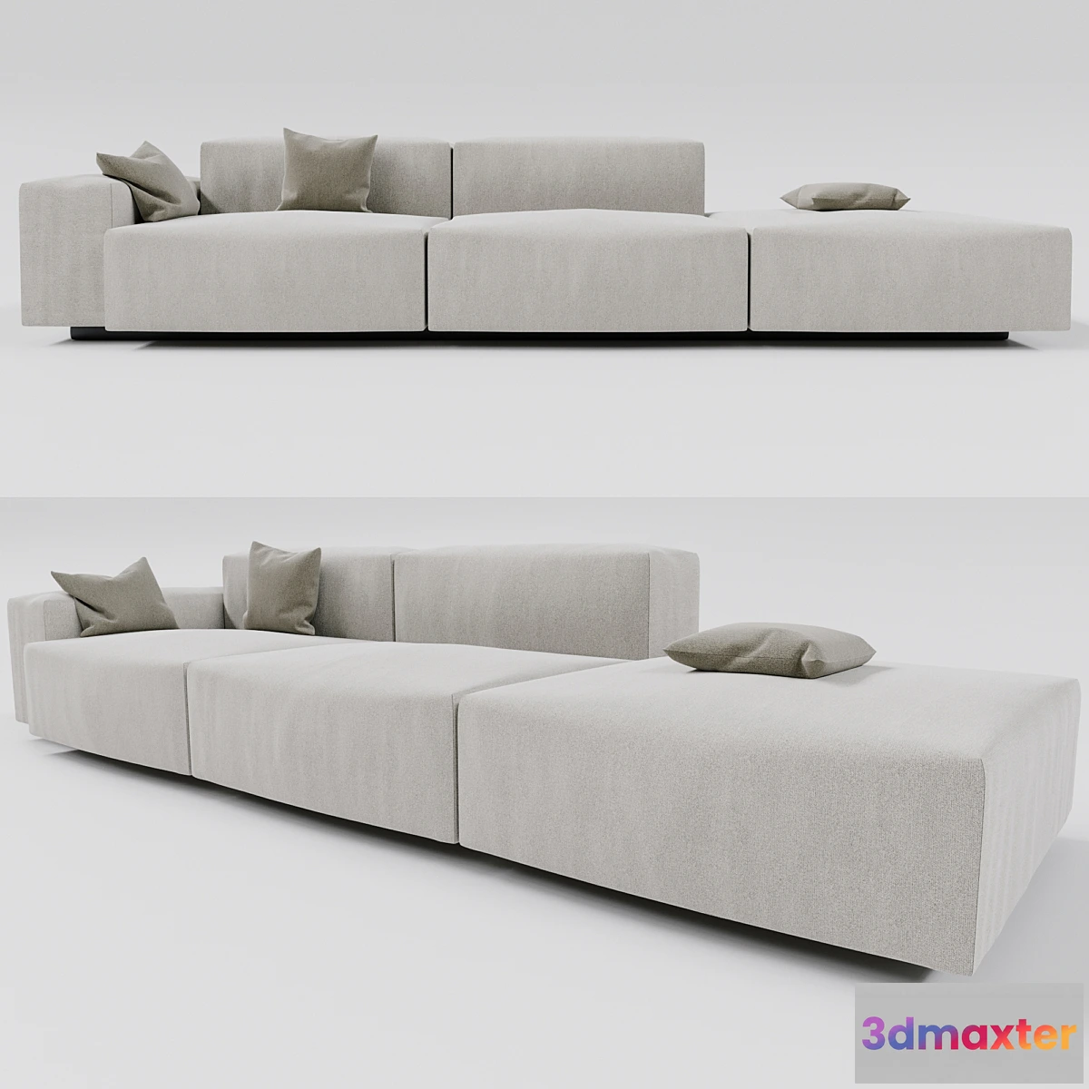 1469610 - Soft Modular Sofa 3D Max