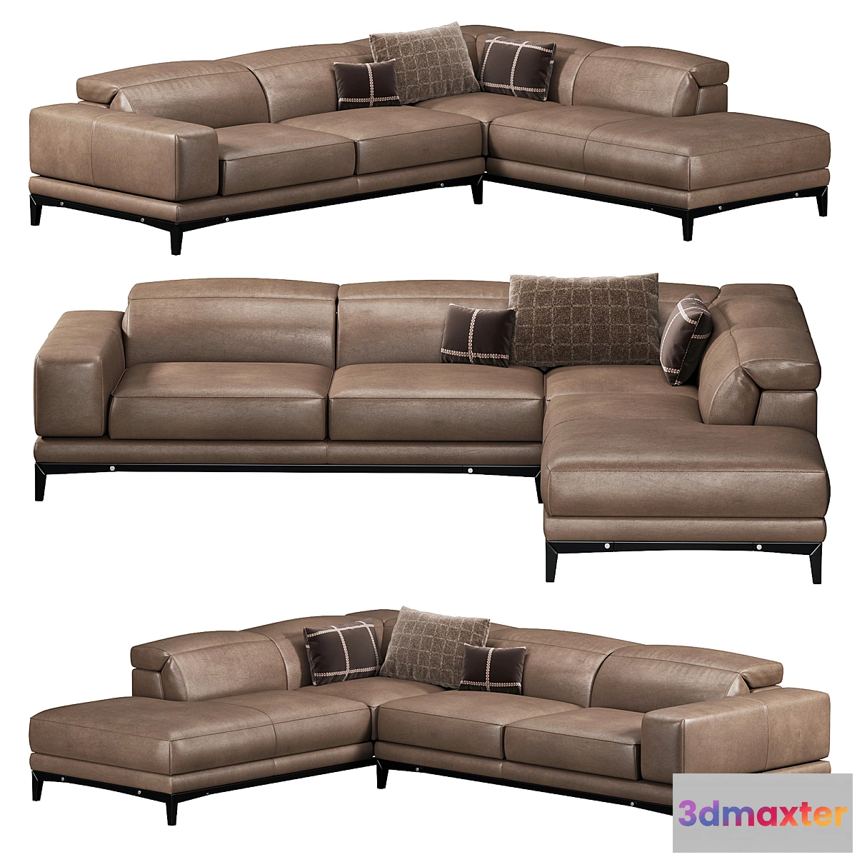 1469710 - Oblo Sofa by Natuzzi 3D Max