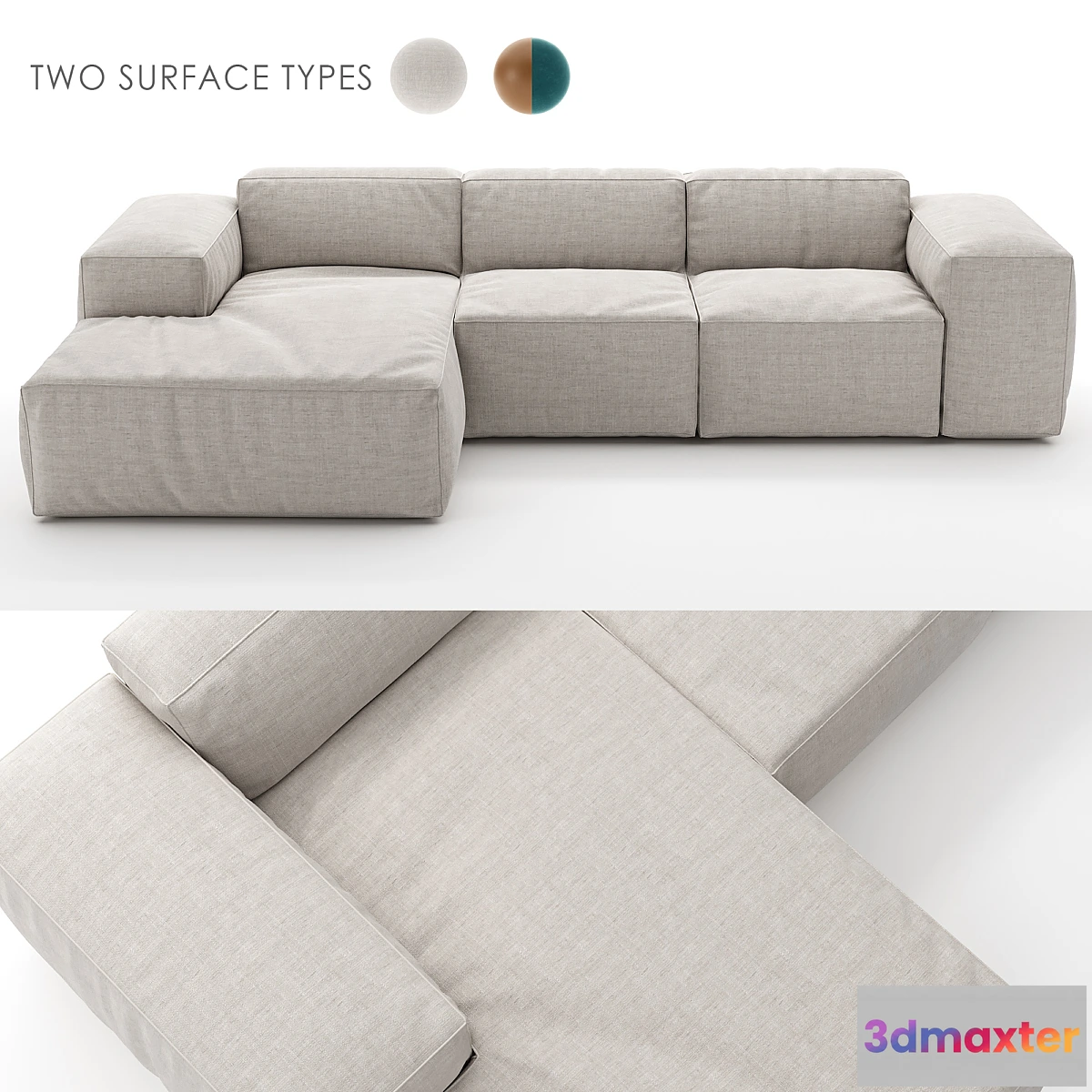 1470068 - Sofa THECA Lucera 3D Max