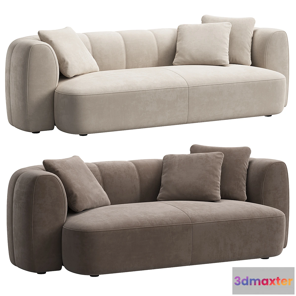 1470622 - Sofa Milo by Marelli 3D Max