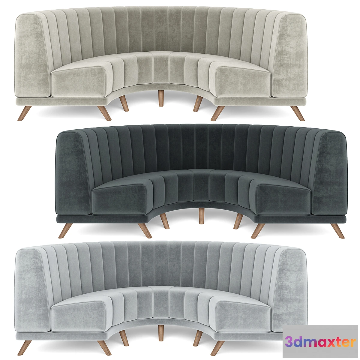 1470676 - MD Round Sofa 003 3D Max