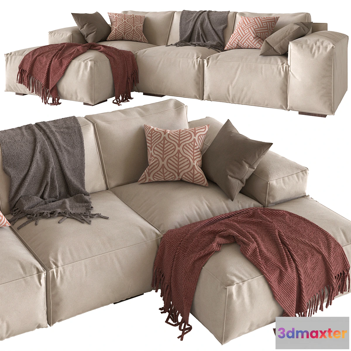 1471094 - Sacai Gamma Sofa 3D Max