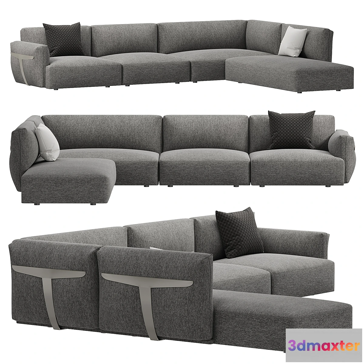 1471124 - Herman Sofa by Natuzzi 3D Max