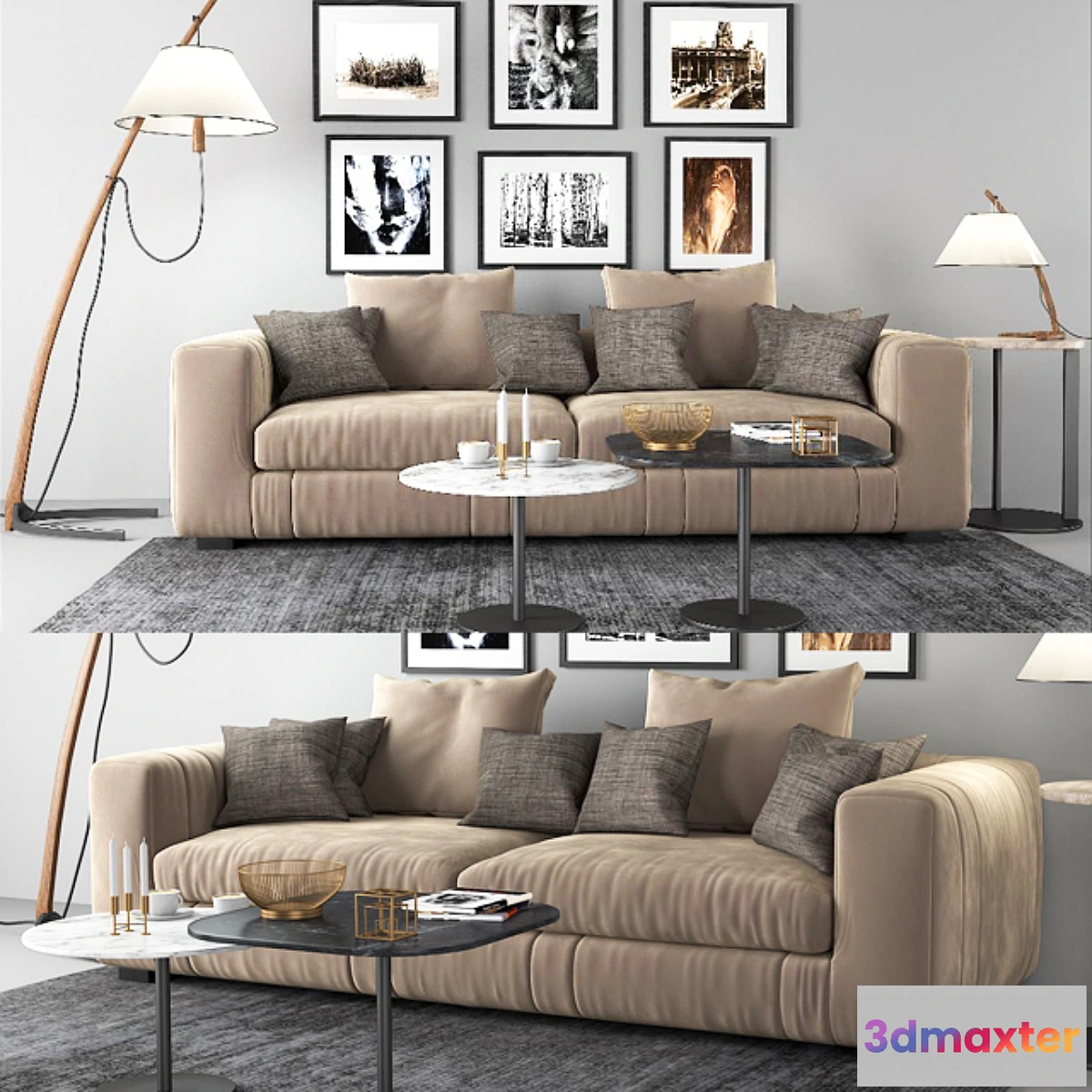 1471440 - Lapo Sofa 3D Max