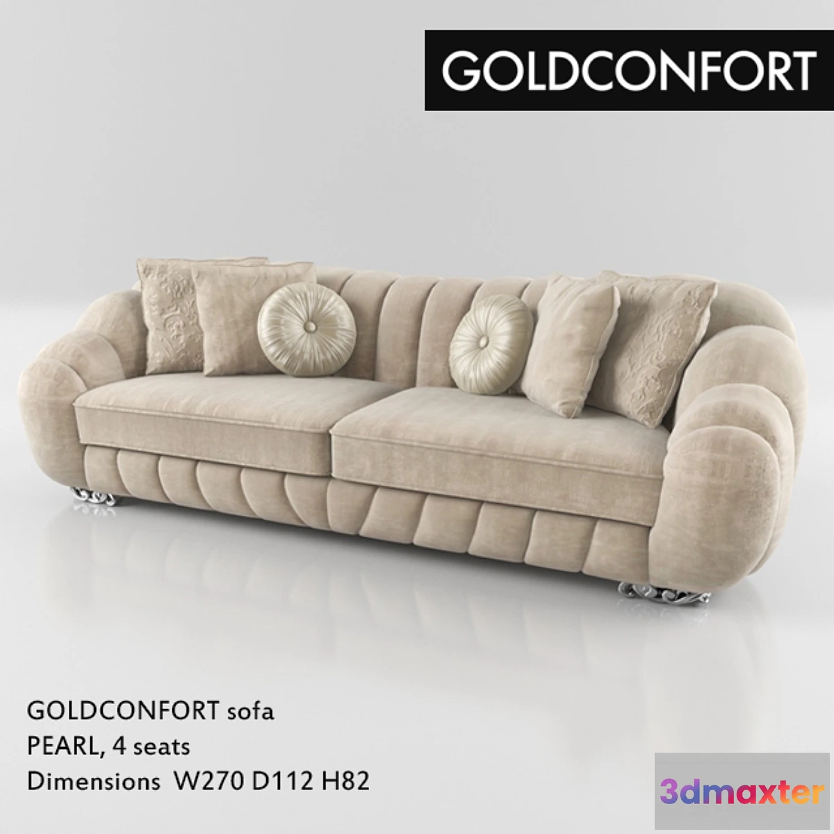 1471936 - GOLDCONFORT sofa 3D Max