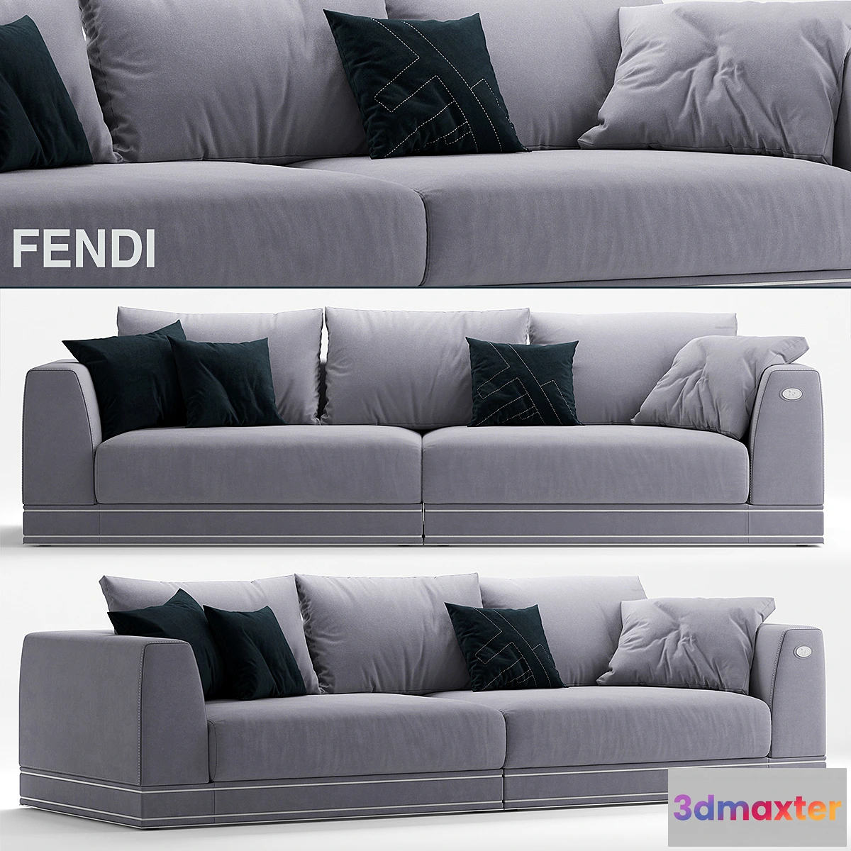 1472100 - Sofa fendi casa tudor 3D Max
