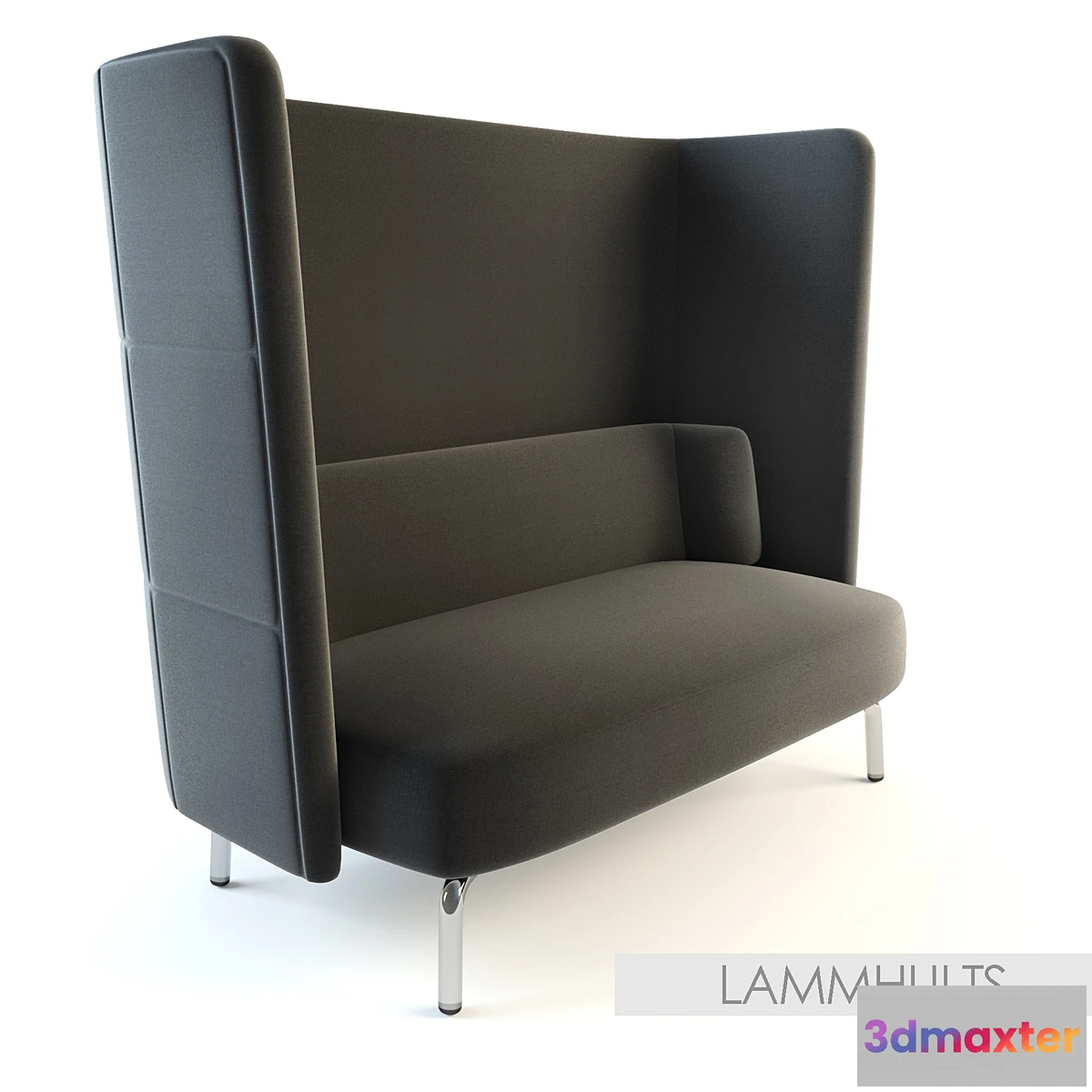 1472332 - Lammhults PORTUS Armchaire 3D Max