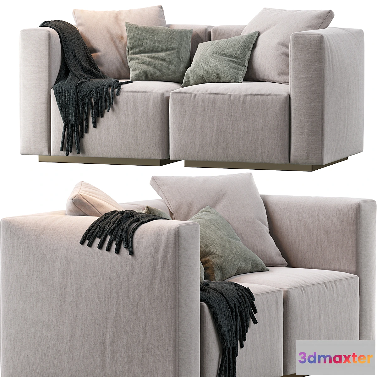 1472744 - Living Landscape 730 Walter Knoll Modular Sofa 3D Max