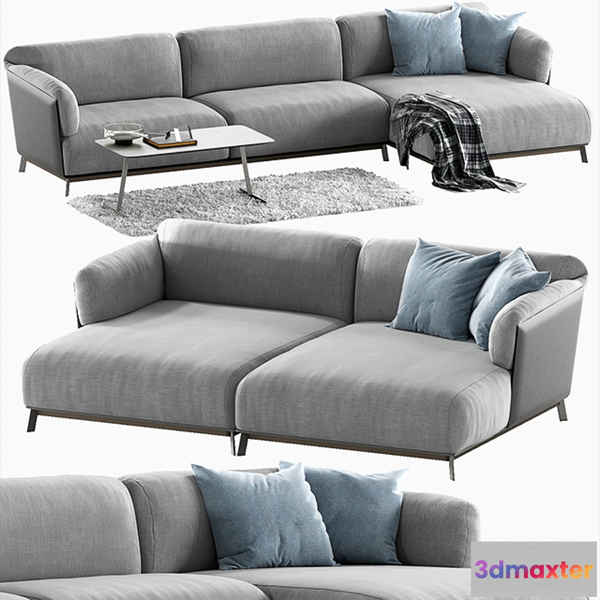 1472758 - Ditre Italia Kailua Sofa 3D Max