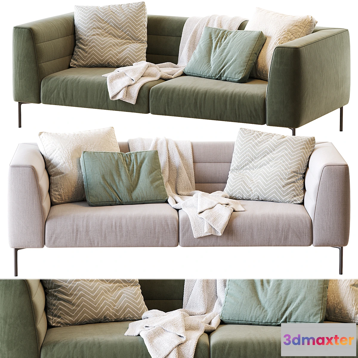 1472816 - Sofa BOTERO Zanotta 3D Max