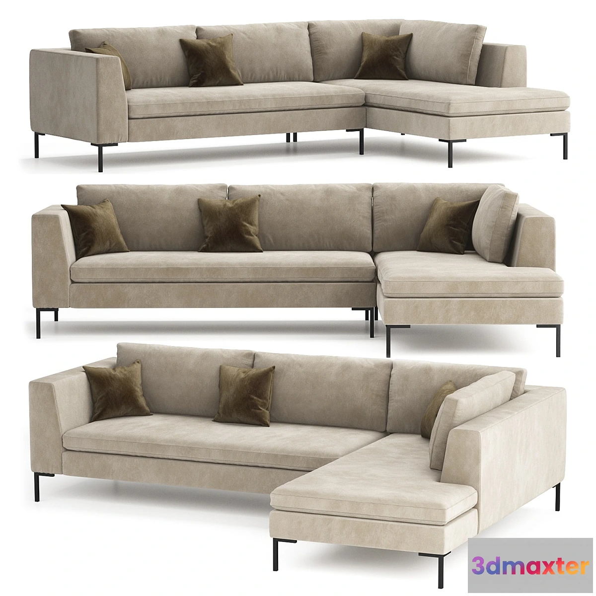 1473912 - Corner sofa Kona 3D Max