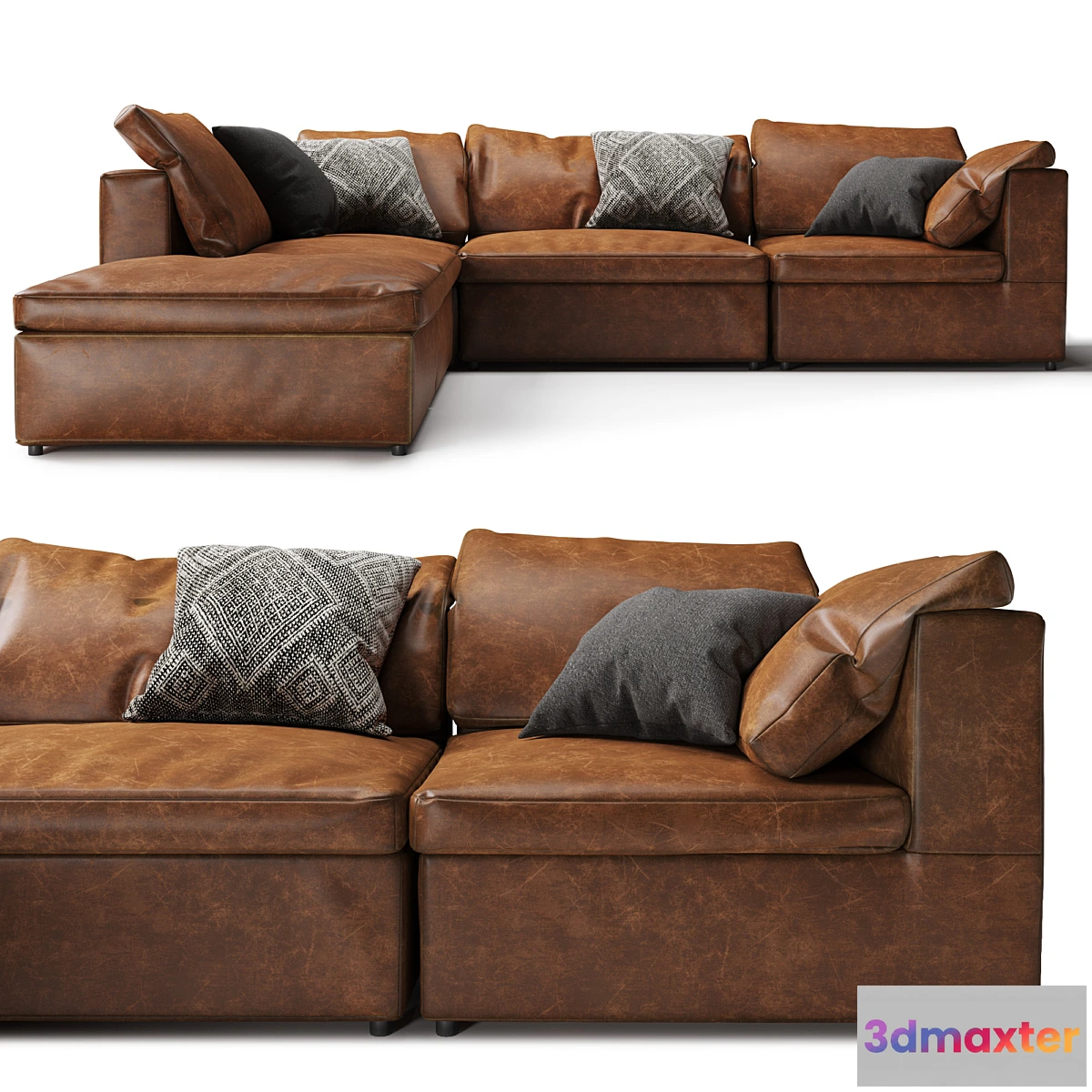 1474556 - Restoration Hardware Sofa Cloud 3D Max