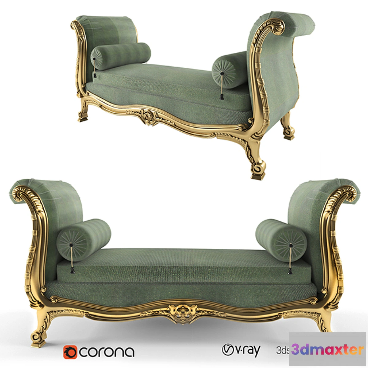 1474754 - Classic Sofa 3D Max