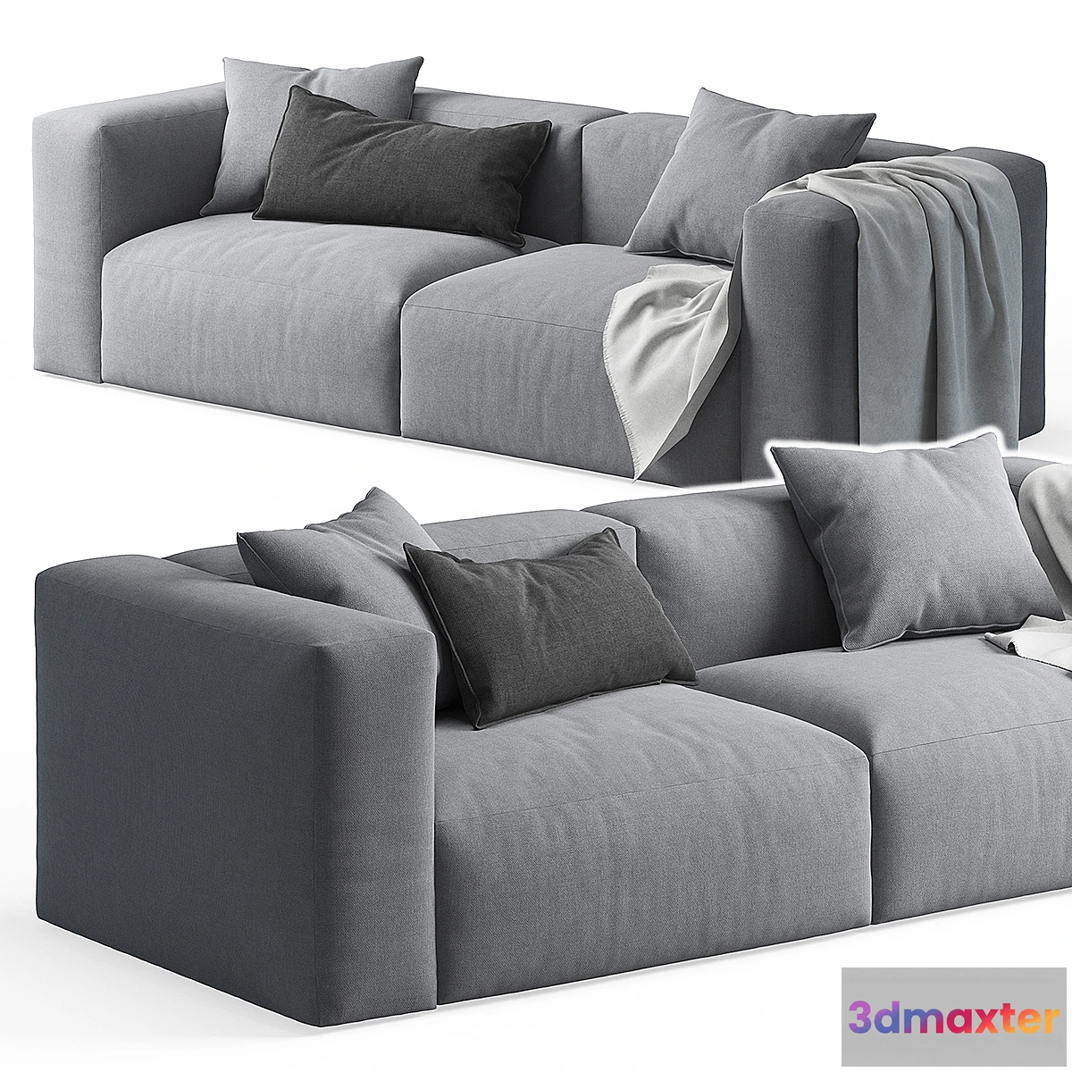 1475060 - Mags Soft 2 seater by HAY 3D Max