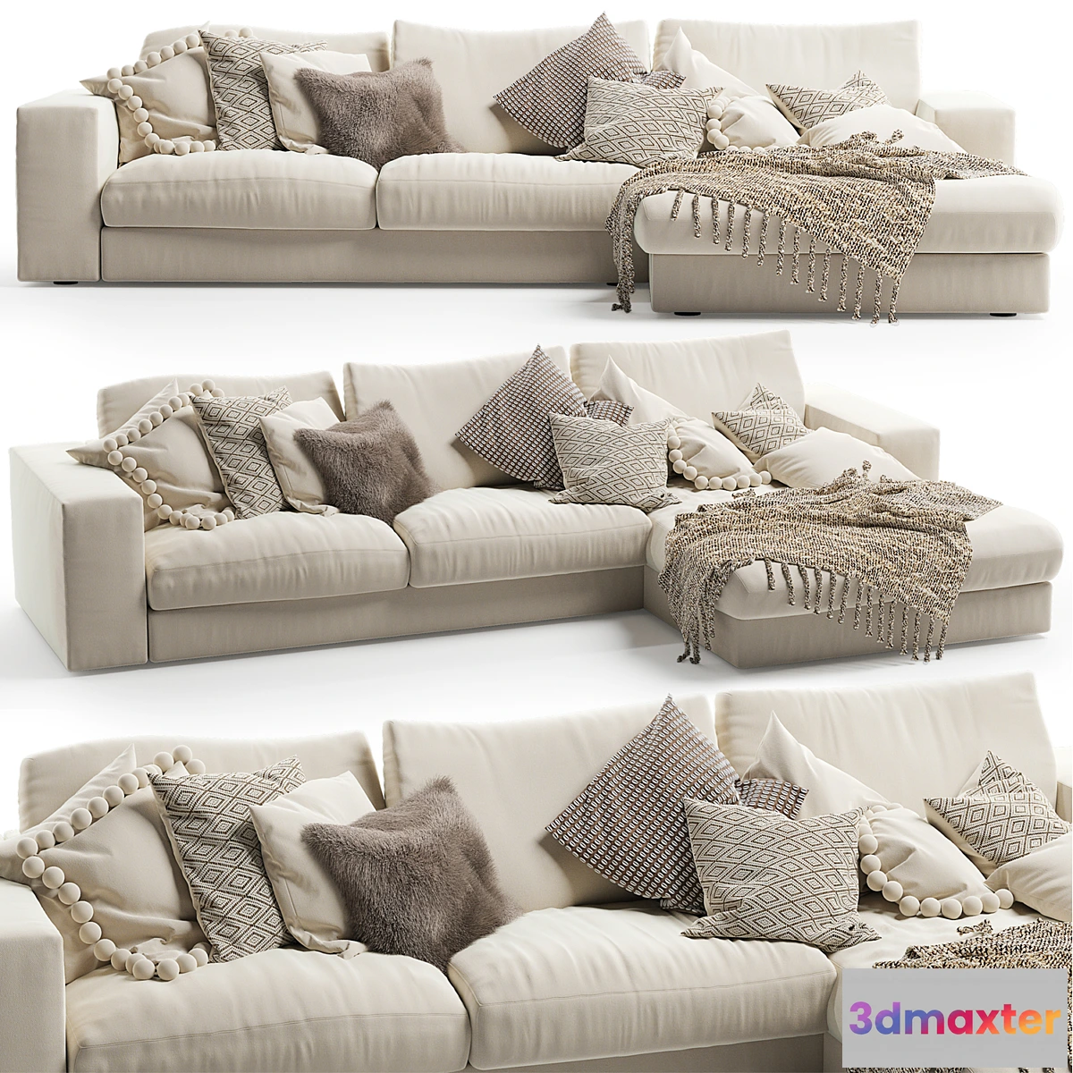 1475072 - Vittoria charlie sofa 3D Max