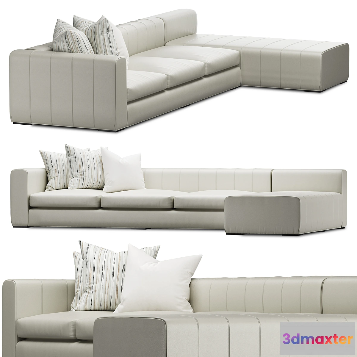 1475392 - EJVictor Milano Sectional Sofa 3D Max