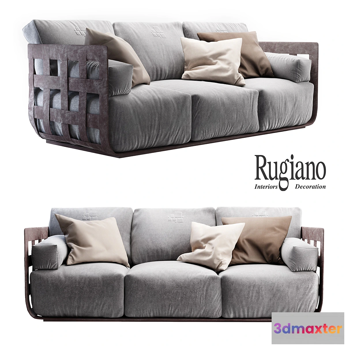 1476132 - Rugiano Braid sofa 3D Max