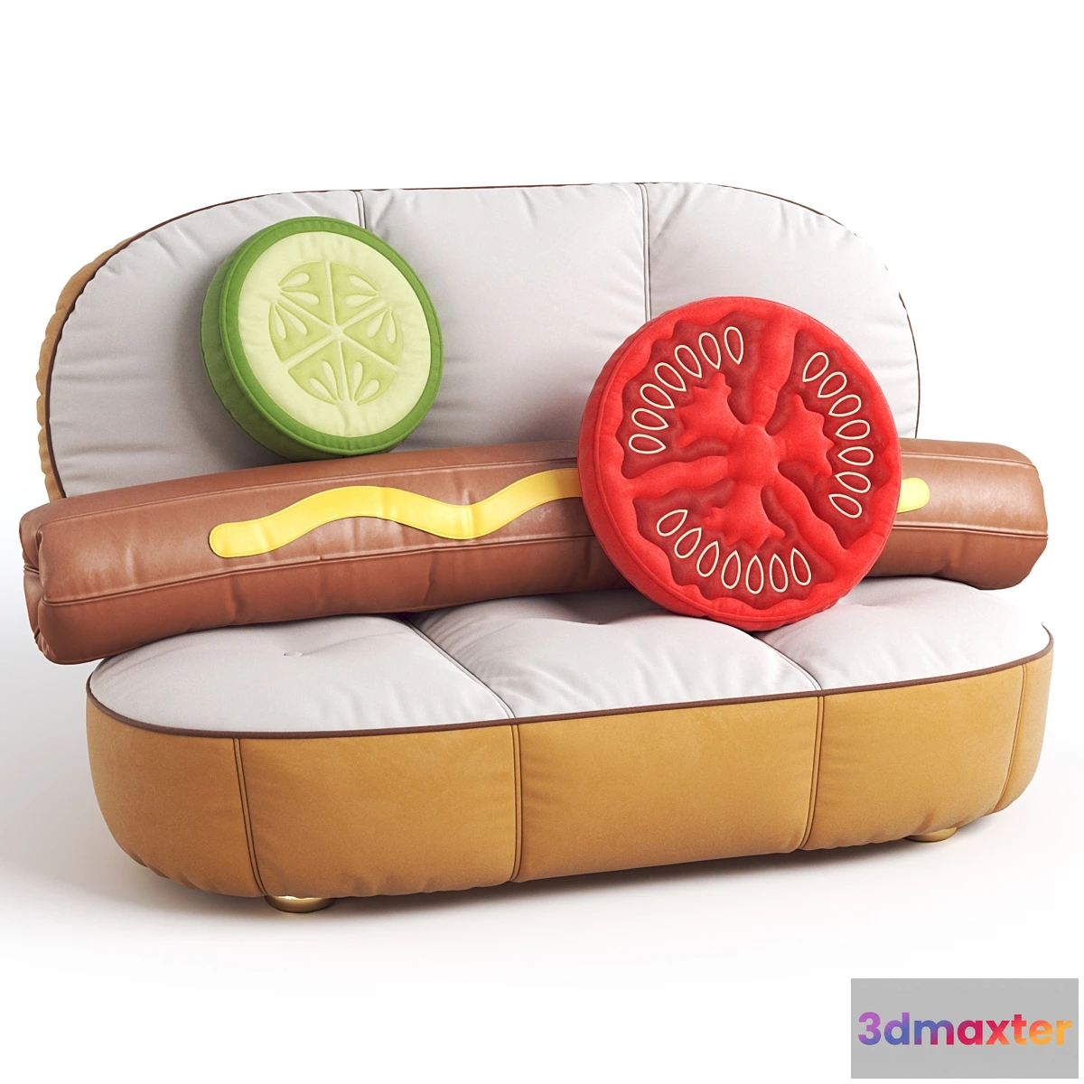 1476232 - Seletti HOT DOG SOFA 3D Max