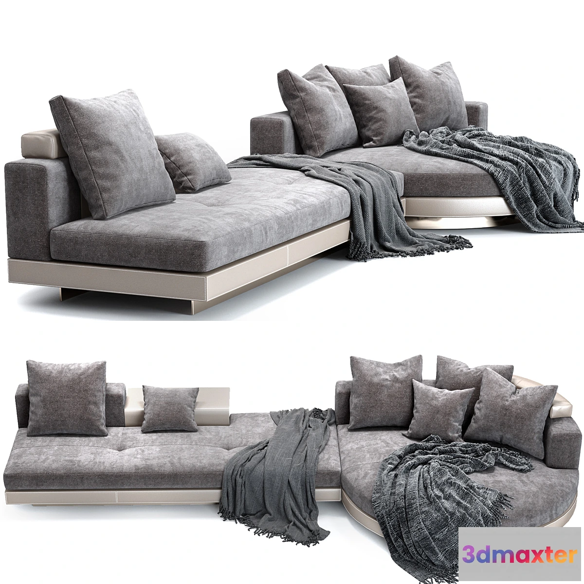 1476348 - Minotti Connery sofa 05 3D Max