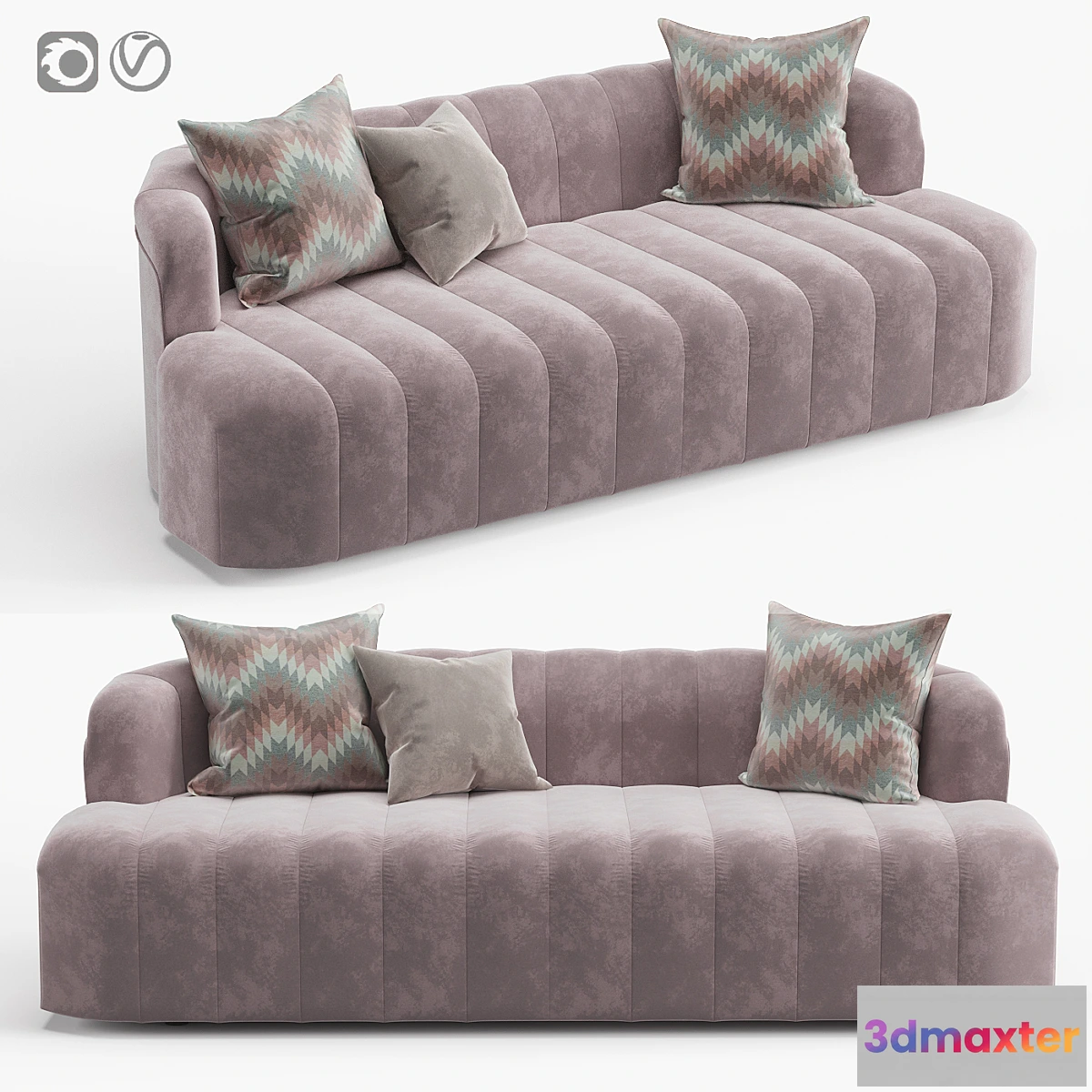 1476478 - Sofa Elegant Shell 3D Max