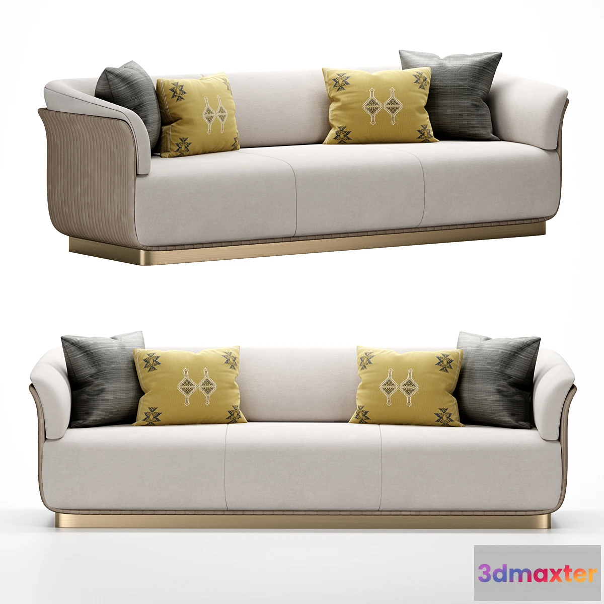 1476844 - Capitol Collection_Allure Sofa 3D Max