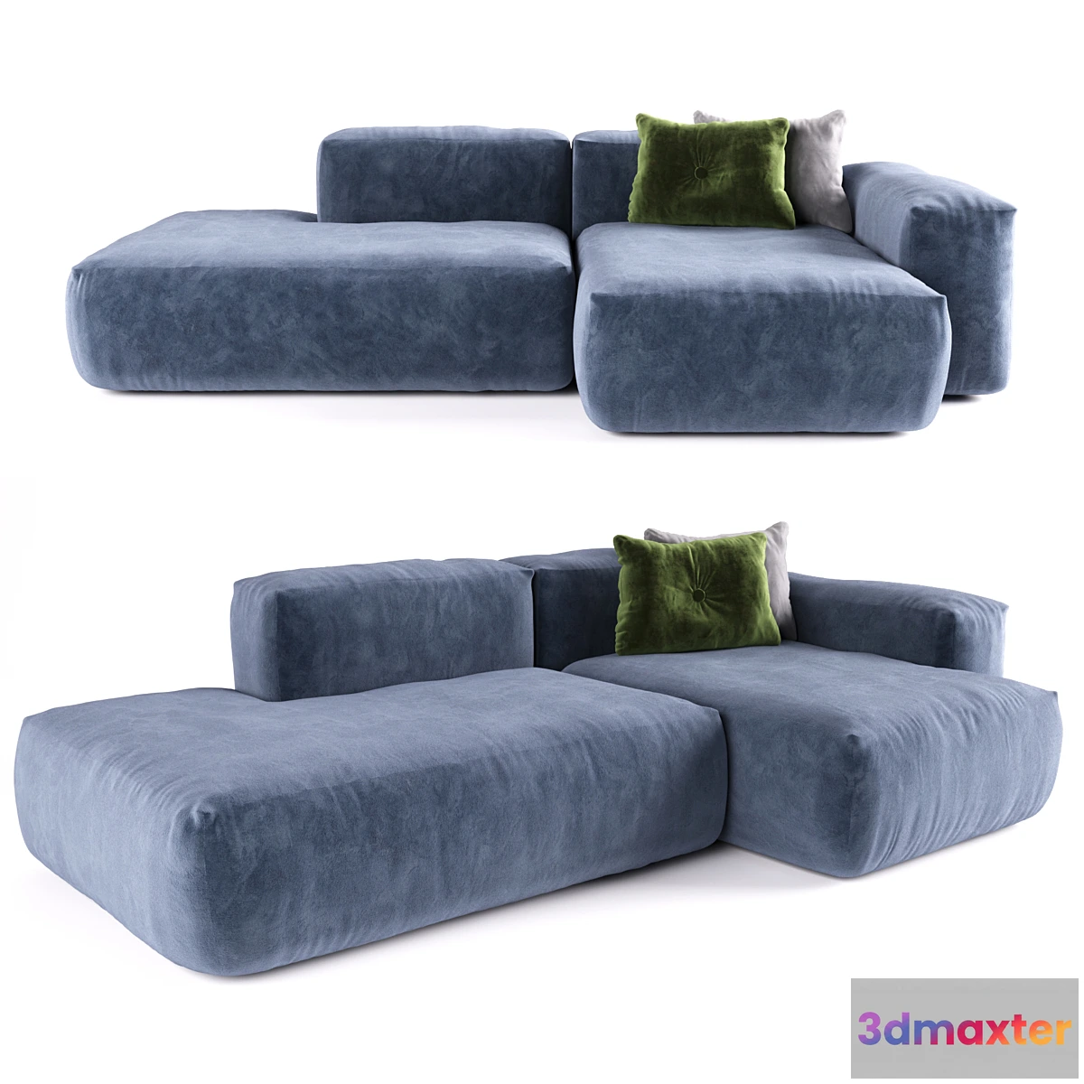 1477138 - HAY. Mags 2.5 seater comb. 3D Max