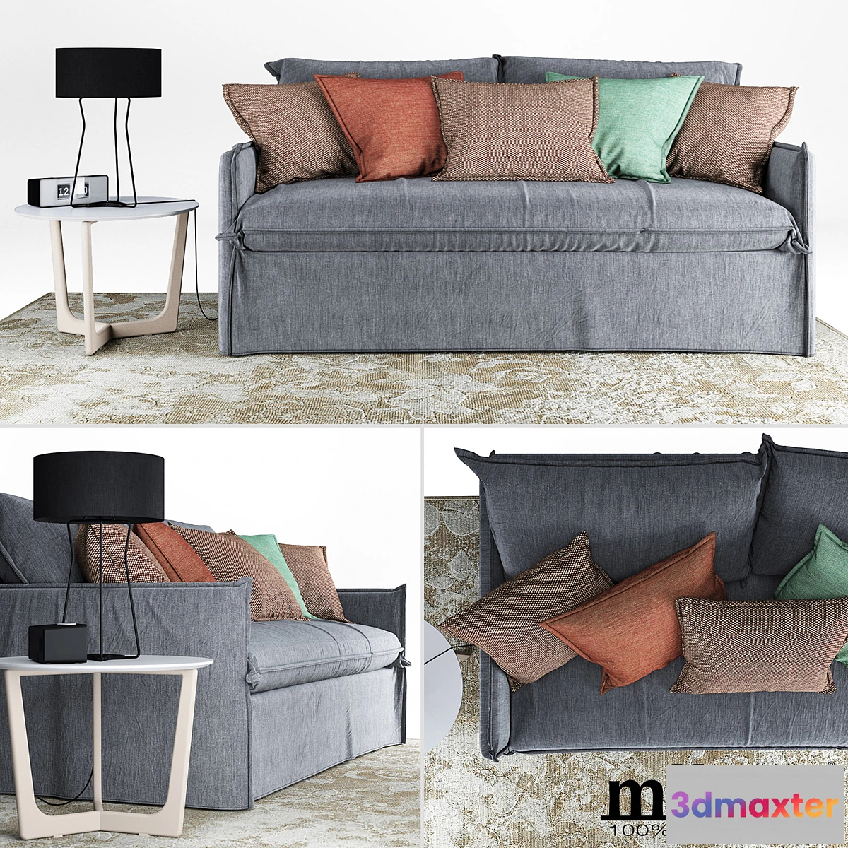 1477452 - Sofa Milano bedding_Clarke 3D Max