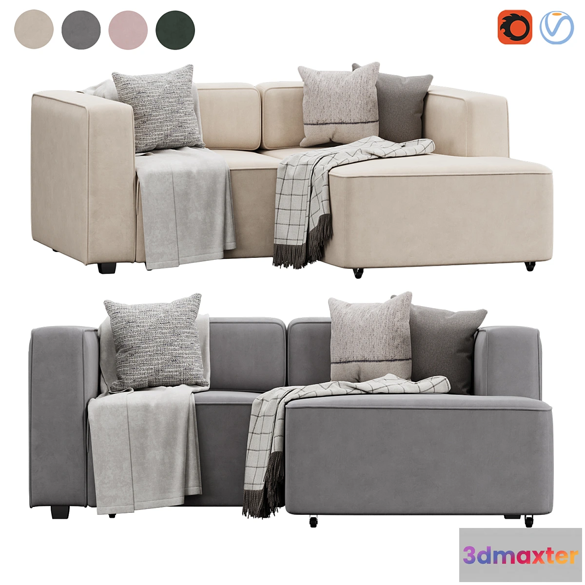 1478692 - Sofa Aront Mini divan.ru 3D Max