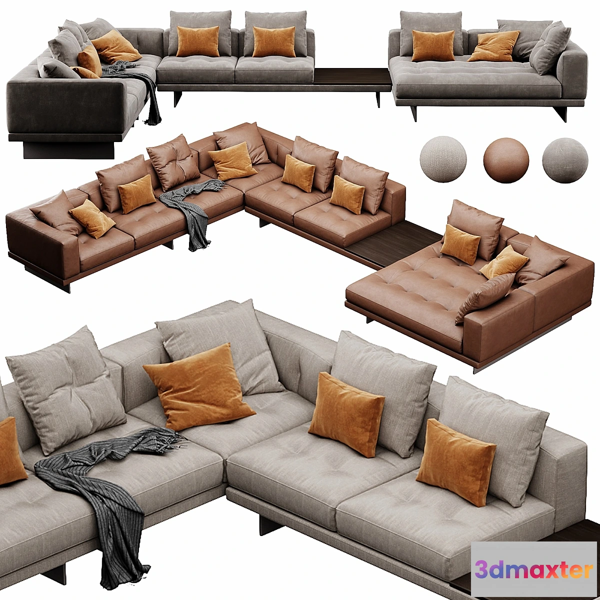 1478696 - Minotti Dylan Set 7 3D Max
