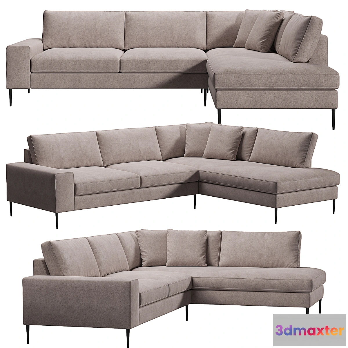 1479070 - New memphis kaza do sofa 3D Max