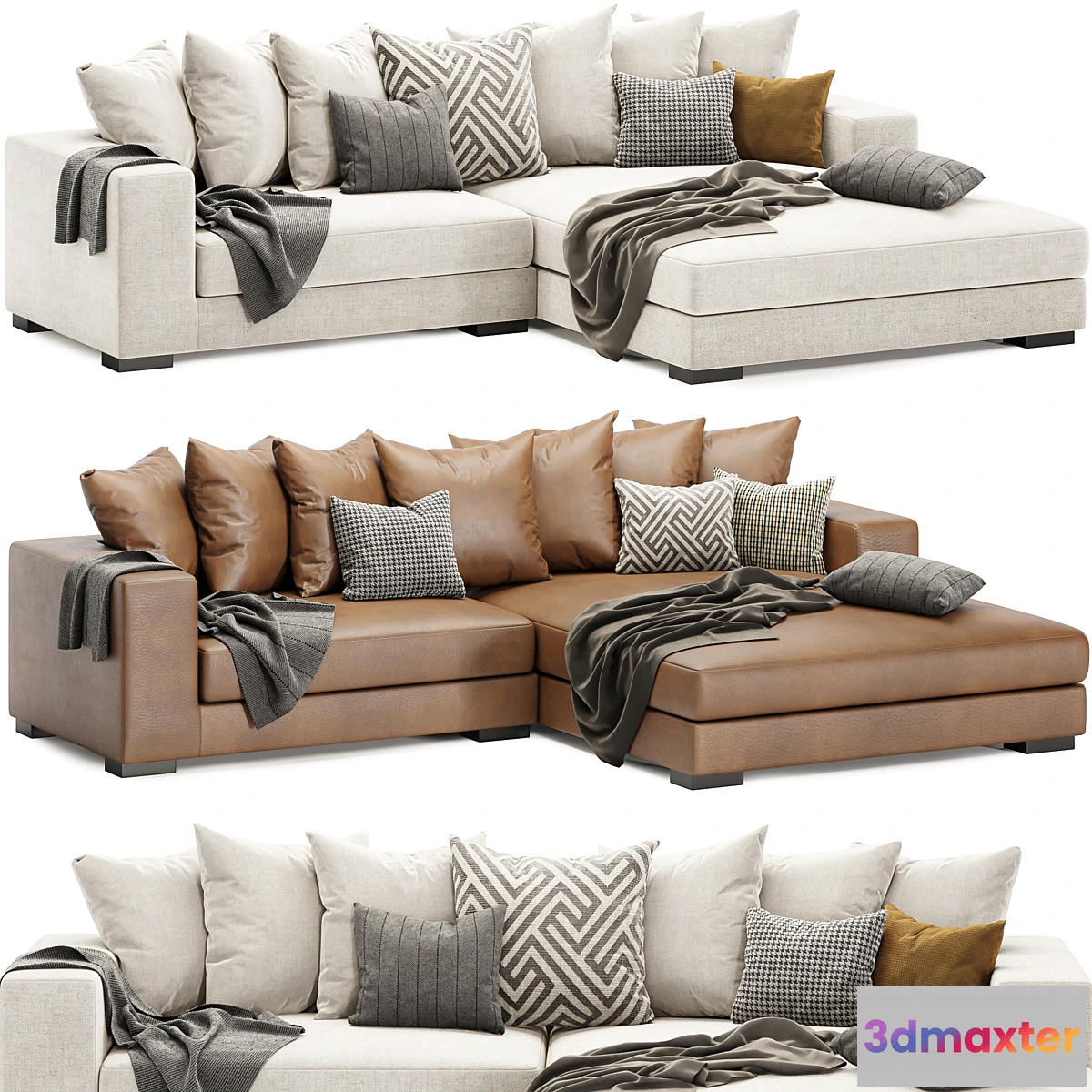 1479130 - luxe sectional sofa 3D Max