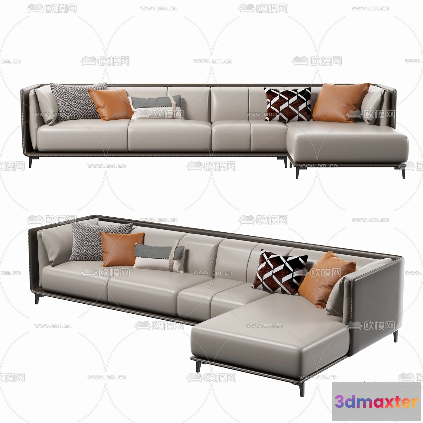 1535800 - FURNITURE - SOFA - 3D Model For Interior Design - 11070 3D Max