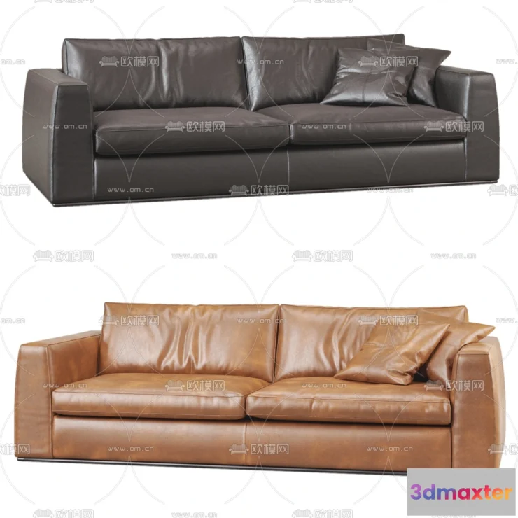 1535802 - FURNITURE - SOFA - 3D Model For Interior Design - 11071 3D Max