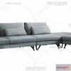1535812 - FURNITURE - SOFA - 3D Model For Interior Design - 11076 3D Max