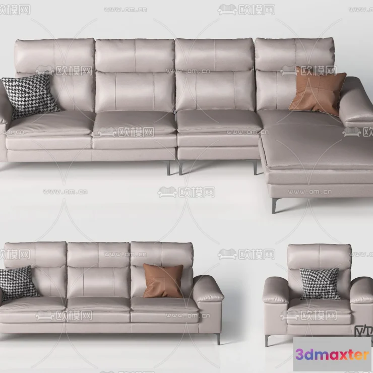 1535830 - FURNITURE - SOFA - 3D Model For Interior Design - 11085 3D Max