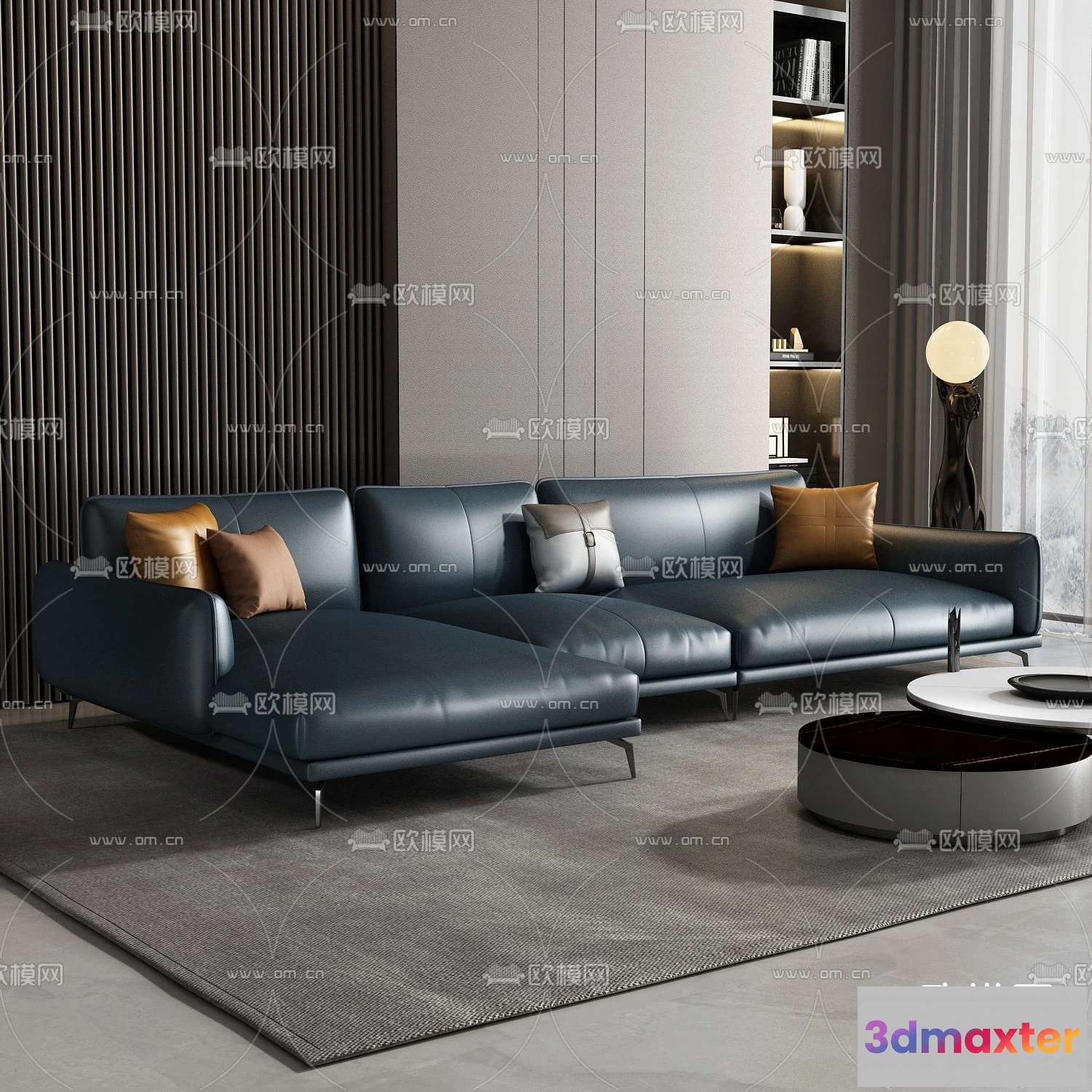 1535892 - FURNITURE - SOFA - 3D Model For Interior Design - 11116 3D Max