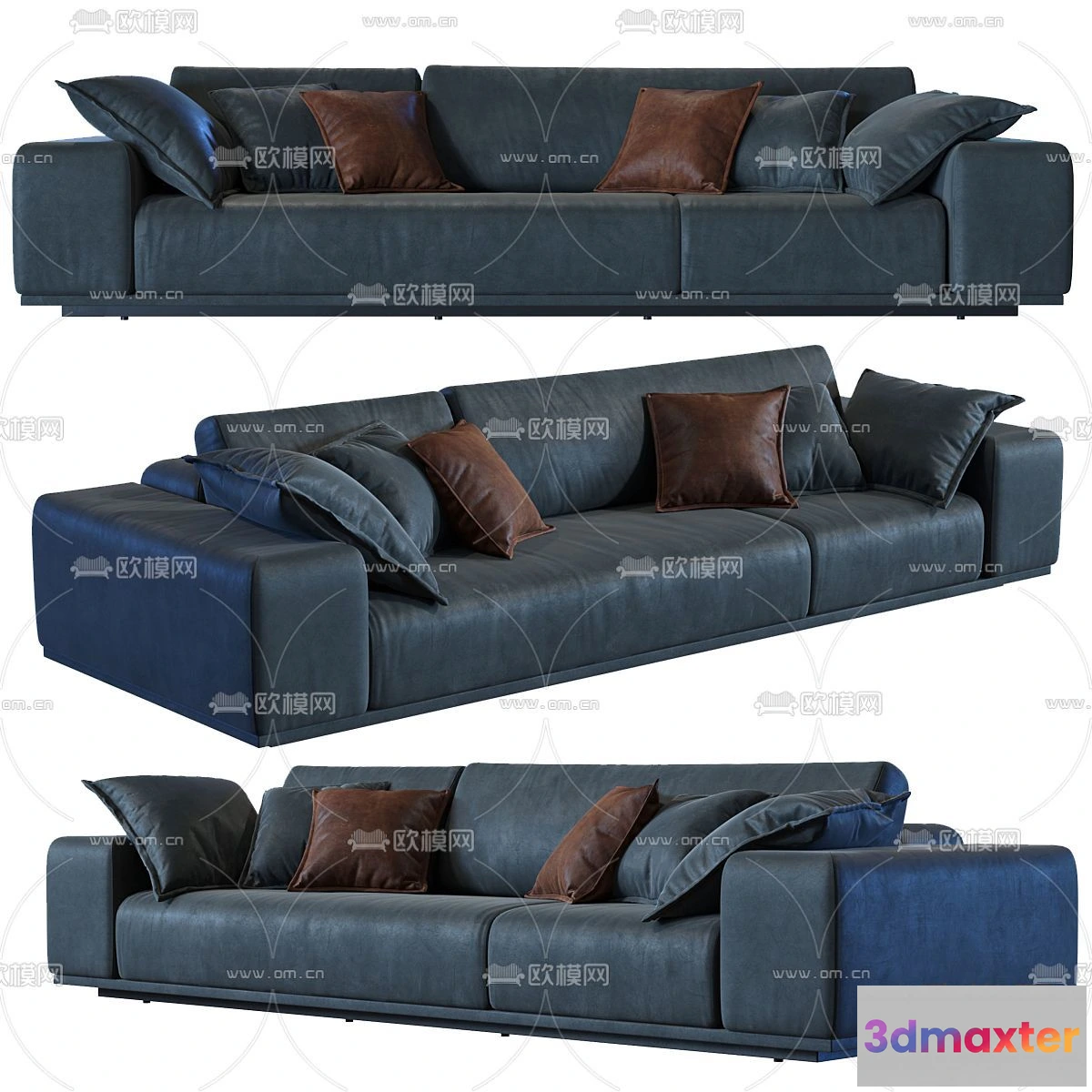 1535902 - FURNITURE - SOFA - 3D Model For Interior Design - 11121 3D Max