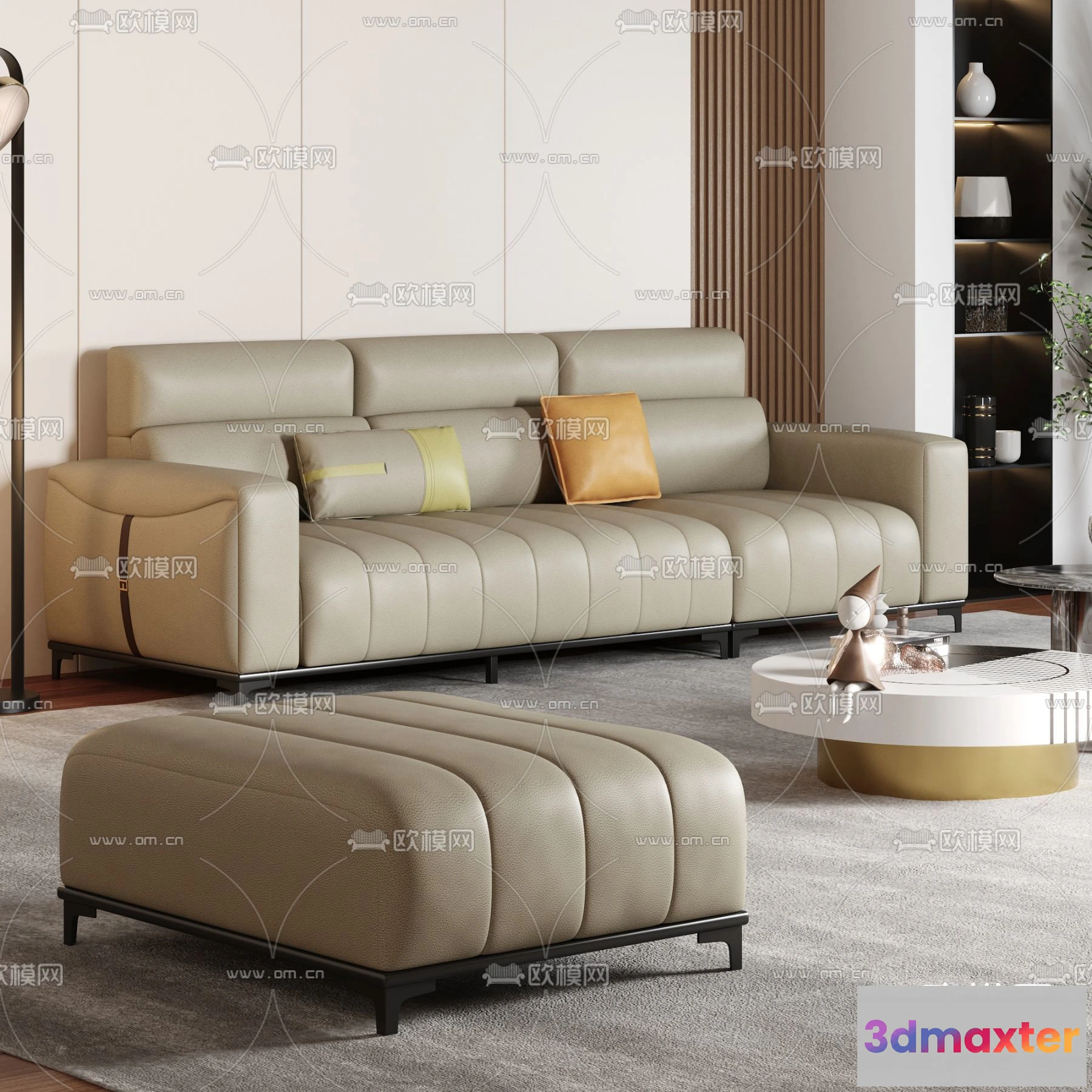 1535904 - FURNITURE - SOFA - 3D Model For Interior Design - 11122 3D Max