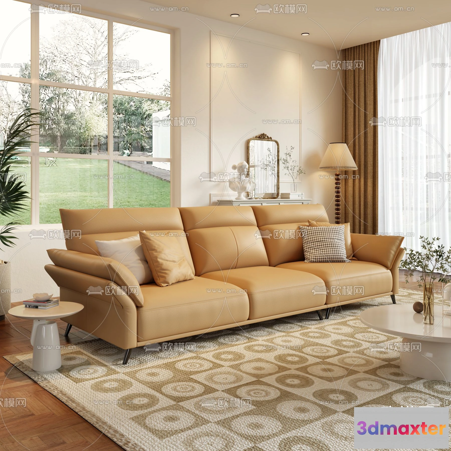 1535914 - FURNITURE - SOFA - 3D Model For Interior Design - 11127 3D Max