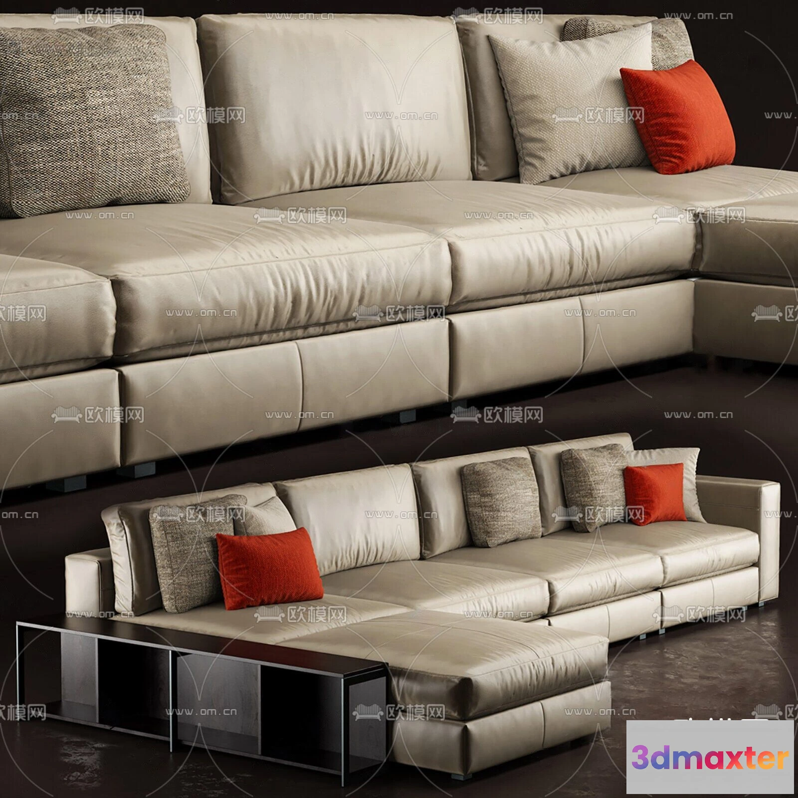 1535918 - FURNITURE - SOFA - 3D Model For Interior Design - 11129 3D Max