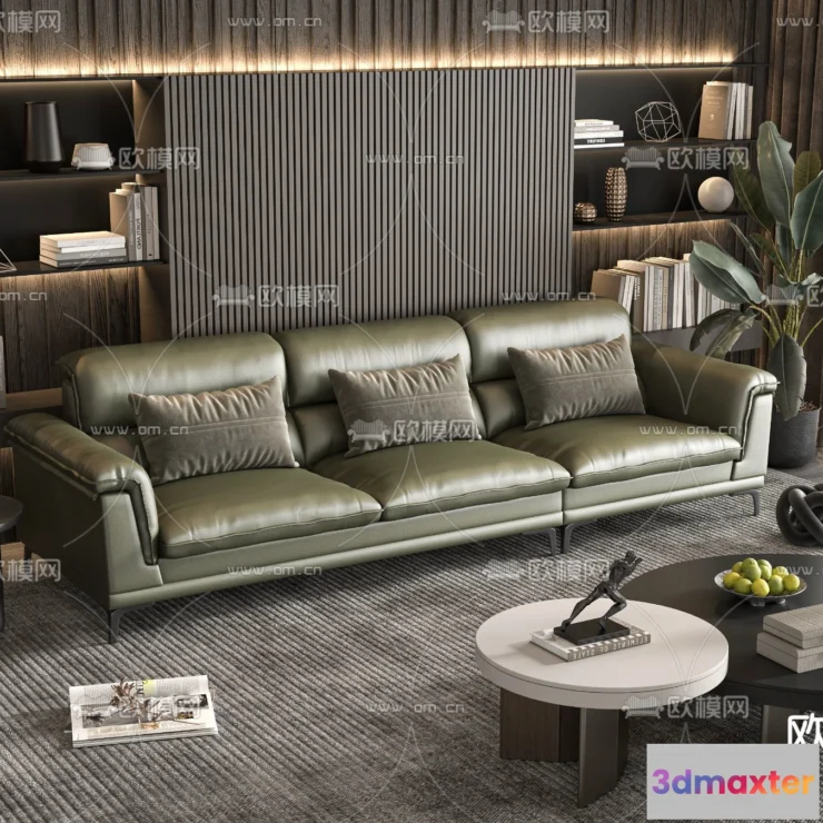 1535928 - FURNITURE - SOFA - 3D Model For Interior Design - 11134 3D Max