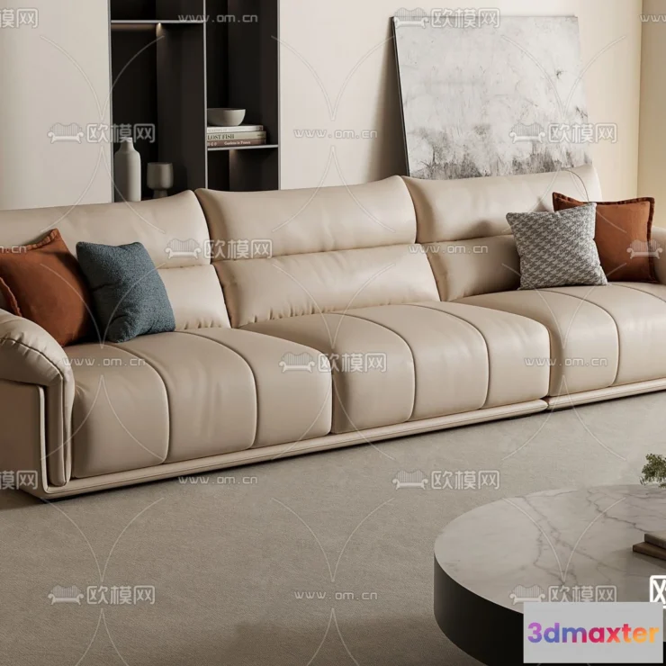 1535952 - FURNITURE - SOFA - 3D Model For Interior Design - 11146 3D Max