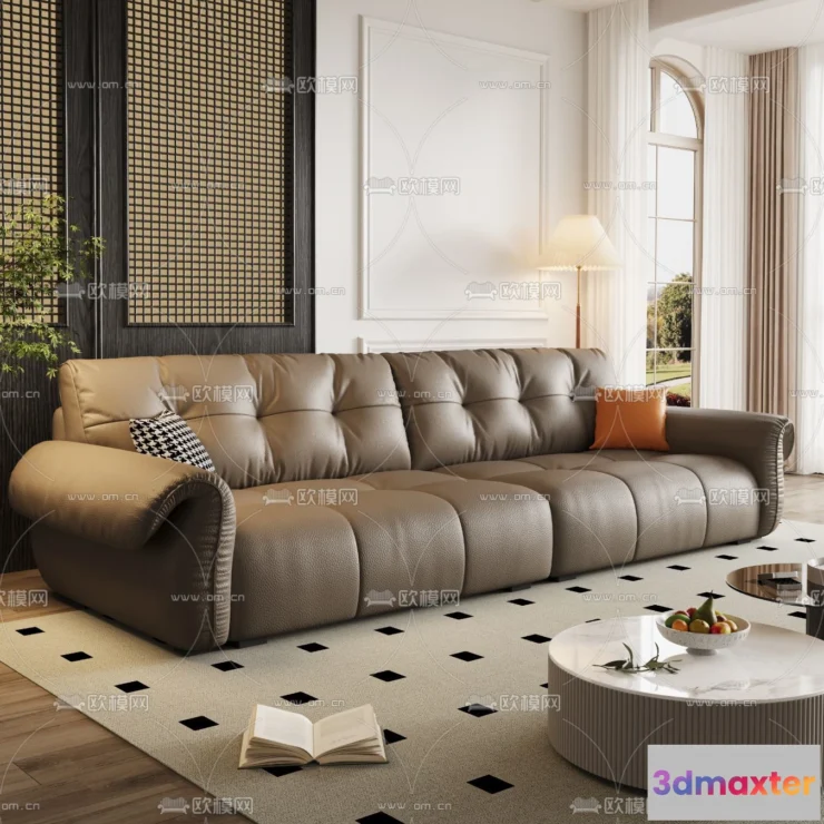 1535960 - FURNITURE - SOFA - 3D Model For Interior Design - 11150 3D Max