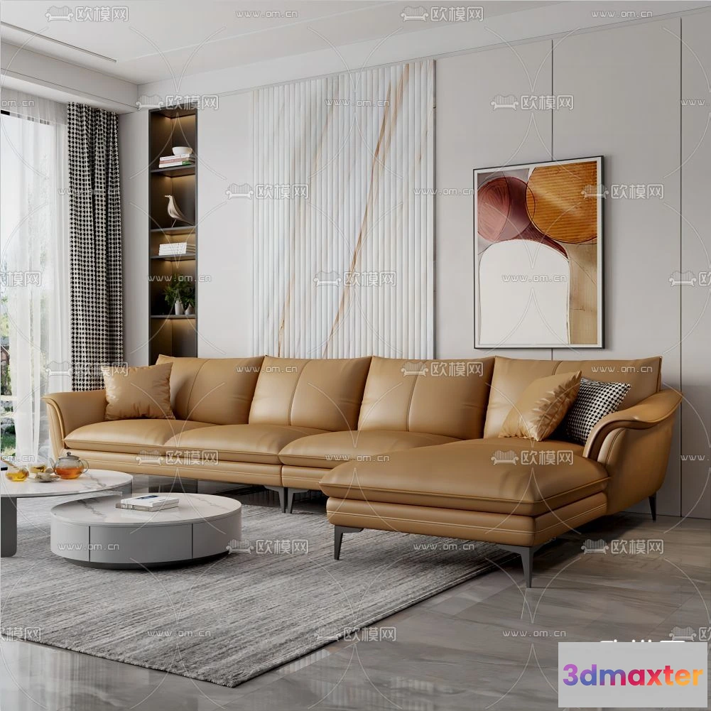 1535966 - FURNITURE - SOFA - 3D Model For Interior Design - 11153 3D Max