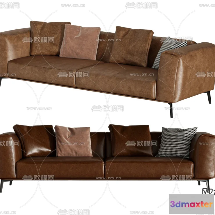 1535972 - FURNITURE - SOFA - 3D Model For Interior Design - 11156 3D Max
