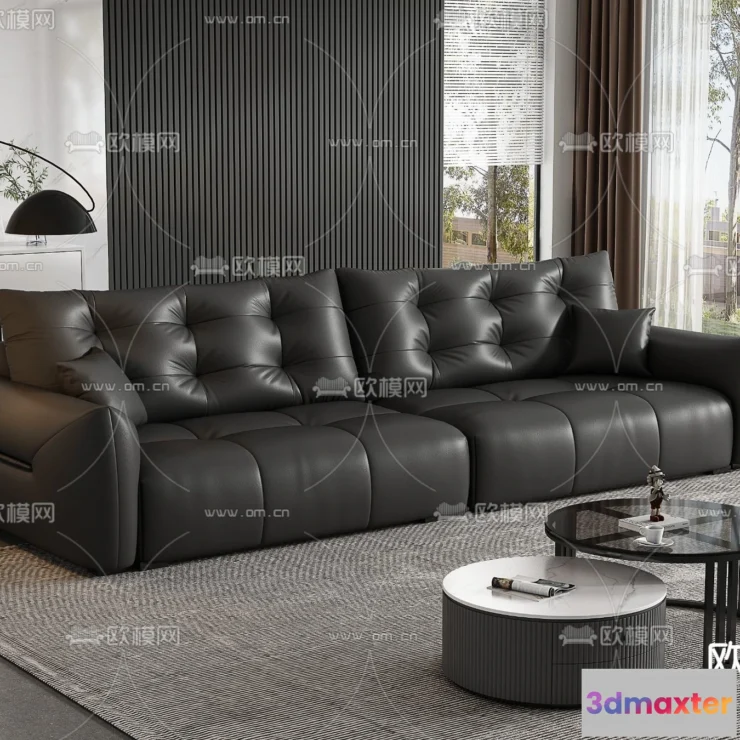 1535982 - FURNITURE - SOFA - 3D Model For Interior Design - 11161 3D Max